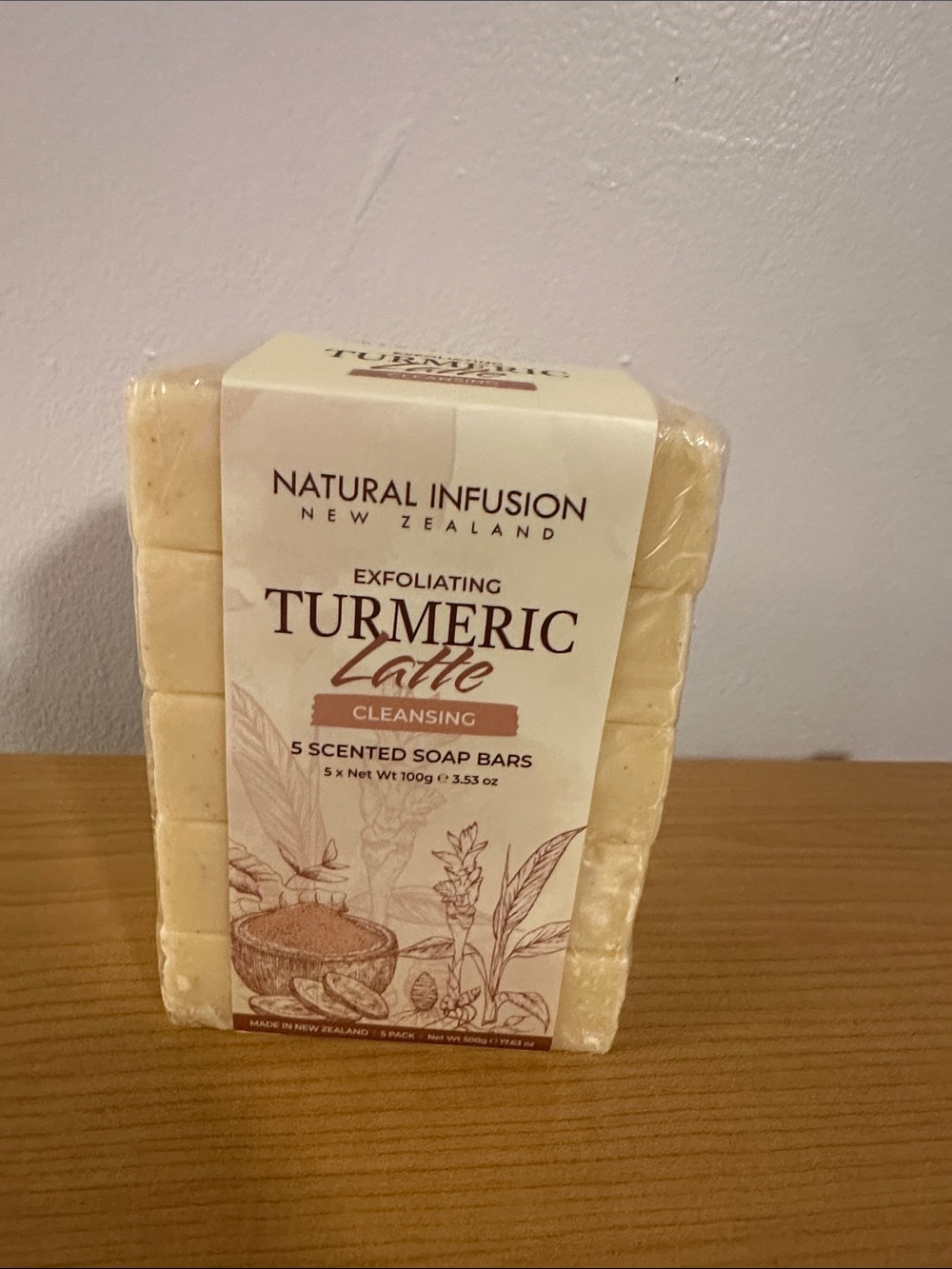 Turmeric Latte Exfoliating Soap Bars - Cream